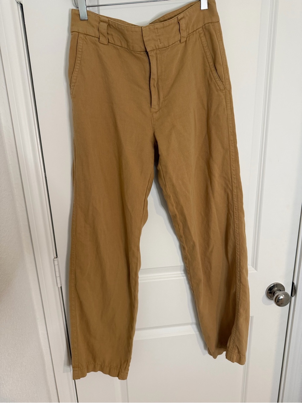 Vince Straight-Leg Pants in Khaki
